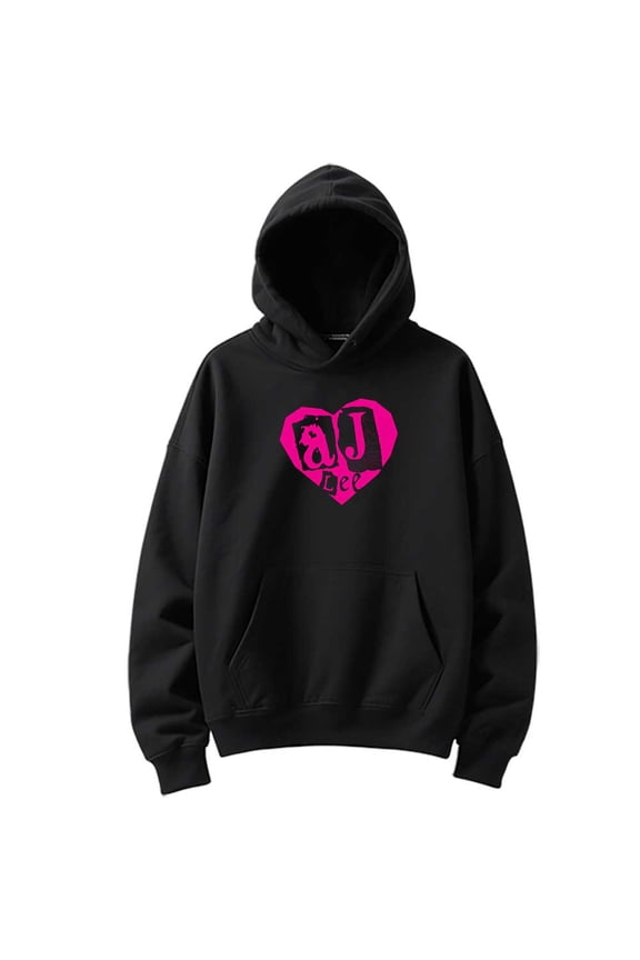 AJ Lee Merch Heart Logo Hoodie Spring Autumn Fashion Men/Women Casual Tops Long Sleeve Sweatshirts