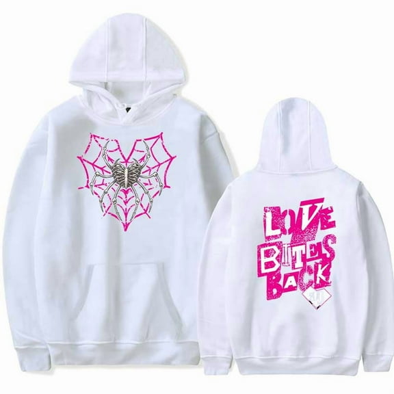 AJ Lee Merch Love Bites Back Hoodie Spring Autumn Fashion Men/Women Casual Tops Long Sleeve Sweatshirts