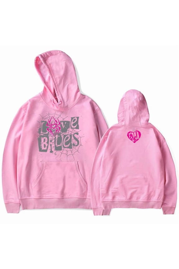 AJ Lee Merch Love Bites Back Retro Hoodie Spring Autumn Fashion Men/Women Casual Tops Long Sleeve Sweatshirts