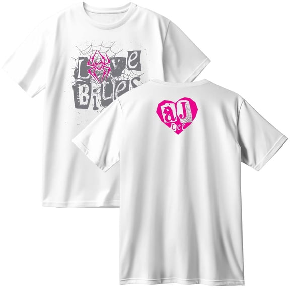 AJ Lee Merch Love Bites Cotton T-Shirt Women Men Fashion Crewneck Short Sleeve Tee