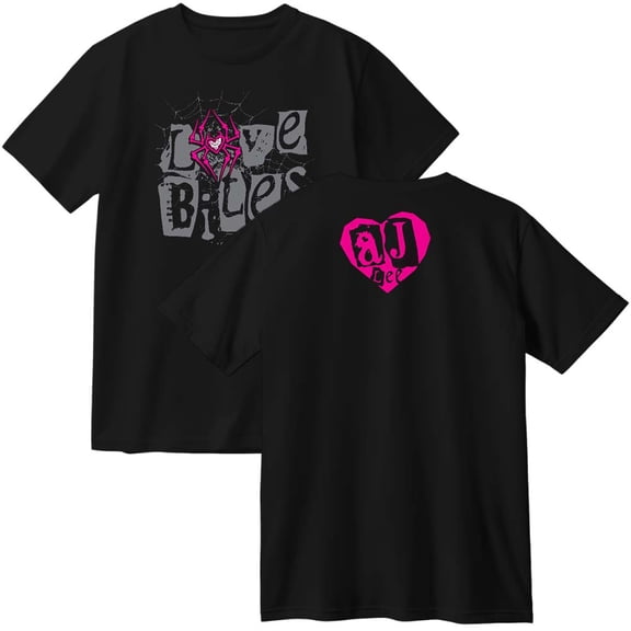 AJ Lee Merch Love Bites Cotton T-Shirt Women Men Fashion Crewneck Short Sleeve Tee