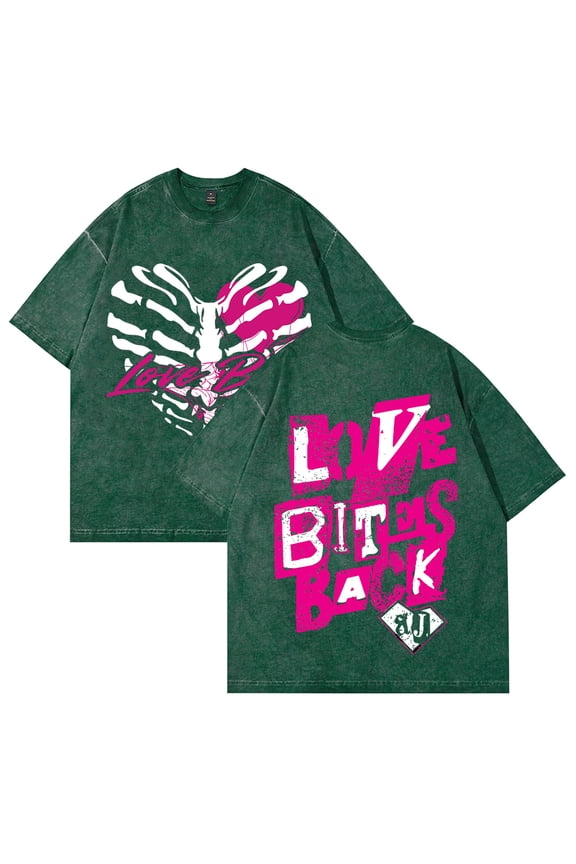 AJ Lee Merch Vintage Wash T-Shirts Streetwear Women Men Cotton Crewneck Short Sleeve Tee for Wrestling Fans and Supporters