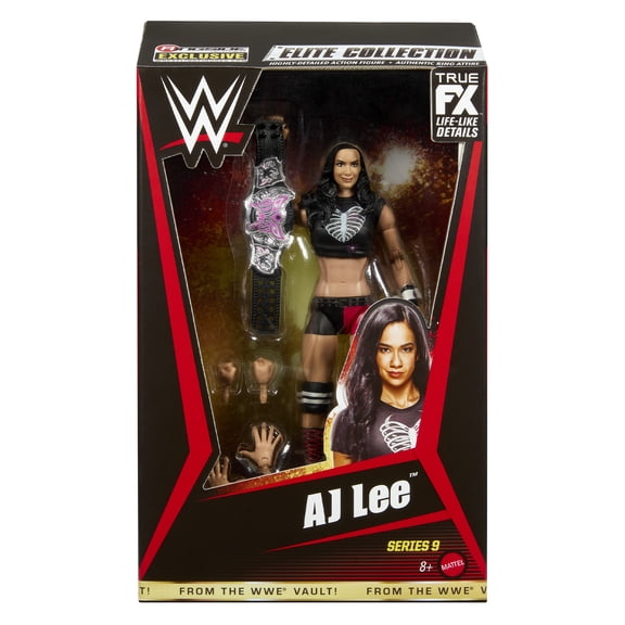 AJ Lee - WWE From the Vault Ringside Exclusive Series 9 Mattel WWE Toy Wrestling Action Figure