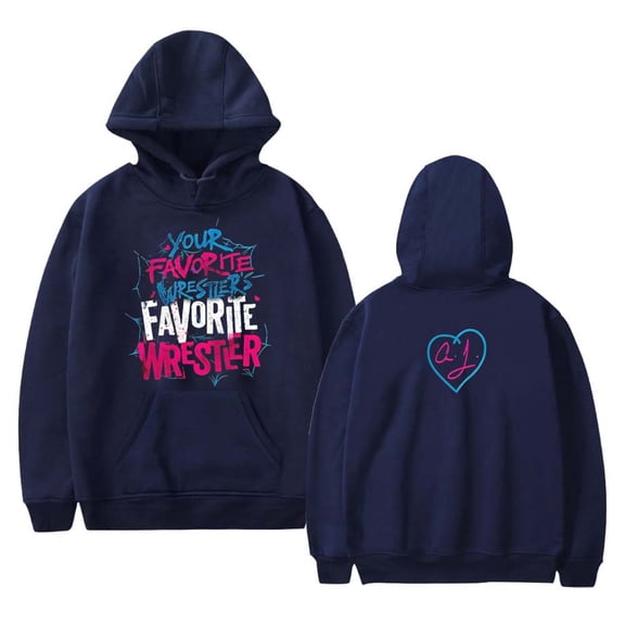 AJ Lee Your Favorite Wrestler Merch Hoodies Women Men Casual Long Sleeve Sweatshirt Clothes