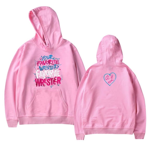 AJ Lee Your Favorite Wrestler Merch Hoodies Women Men Casual Long Sleeve Sweatshirt Clothes