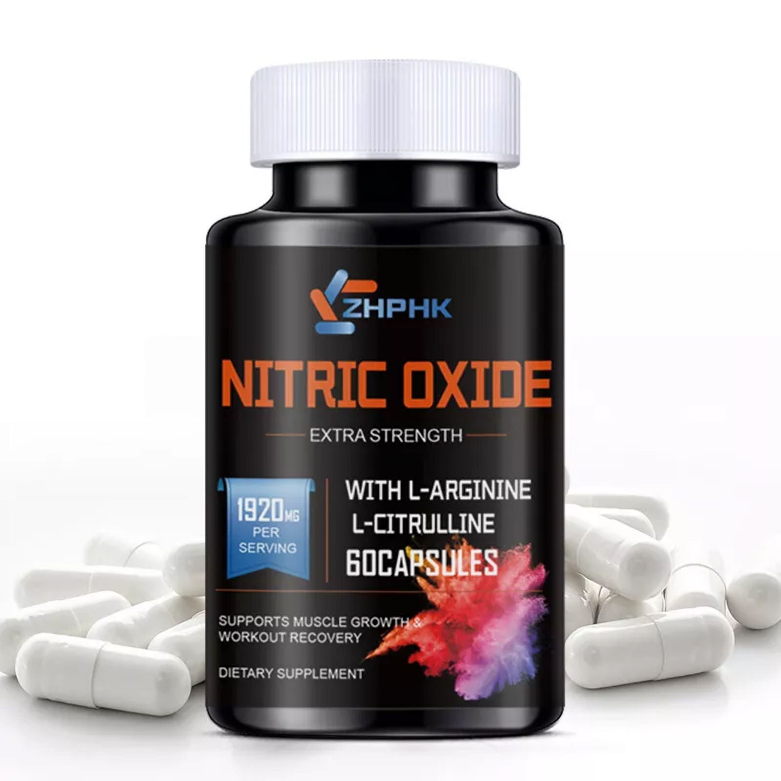 Best Testosterone And Nitric Oxide Booster AJ SUPPS Nitric Oxide L-Arginine Pre Workout+Testosterone Booster