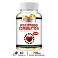 AJ SUPPS Wormwood Combination Colon Clean, Weight Loss Black Walnut