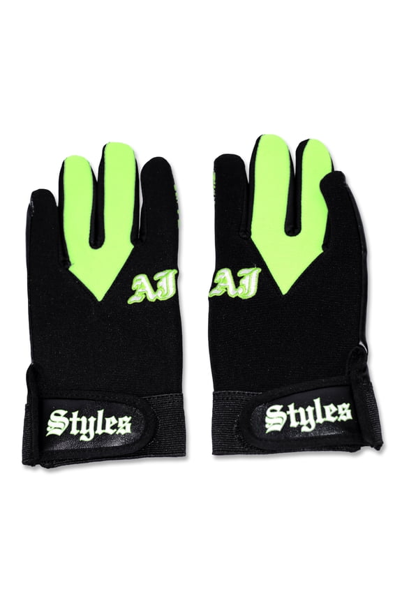 AJ Styles By E.W.S. Unisex Wrestling Fight Gloves, Green
