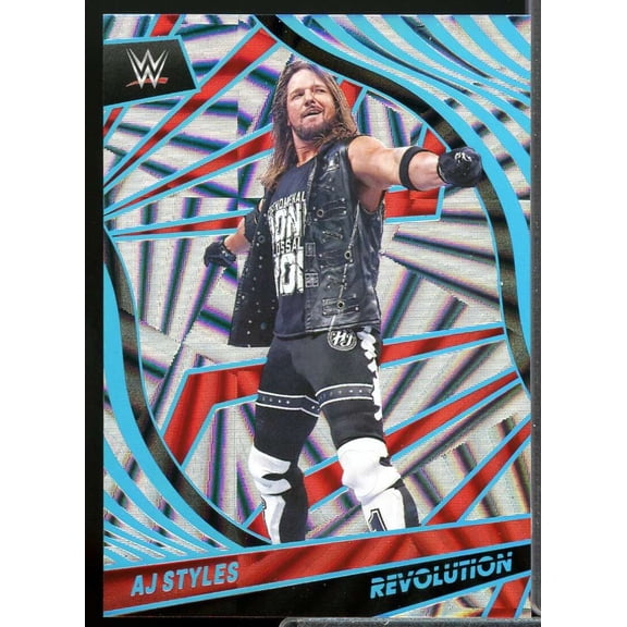 AJ Styles Card 2022 Revolution WWE Angular #6