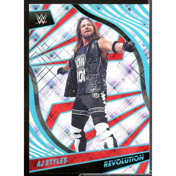 AJ Styles Card 2022 Revolution WWE Cosmic #6