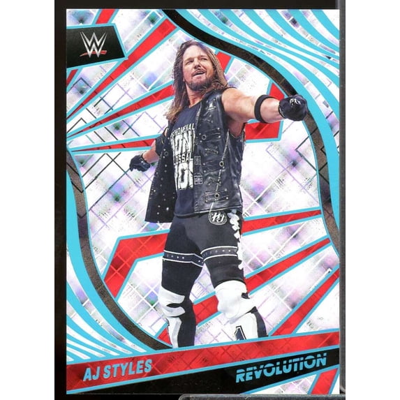 AJ Styles Card 2022 Revolution WWE Cosmic #6
