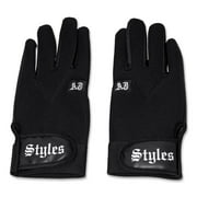 AJ Styles P1 Logo Pro Wrestling Fight Gloves Black