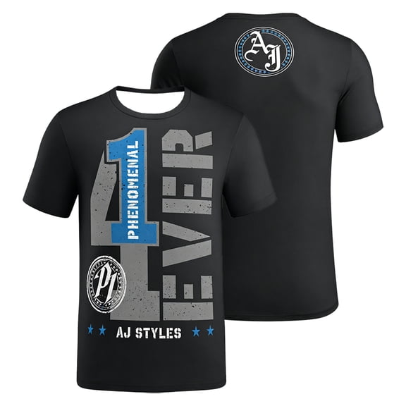AJ Styles Phenomenal One Forever T-shirt O-Neck Short Sleeve Tee Women Men Streetwear Tops