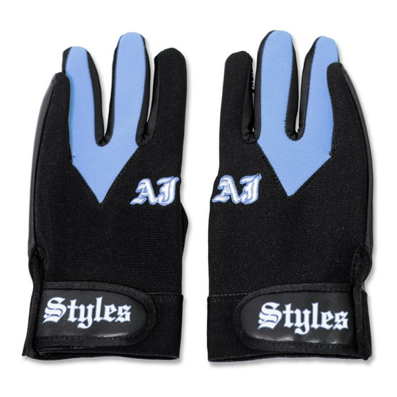AJ Styles by E.W.S. Unisex Fight Gloves, Light Blue