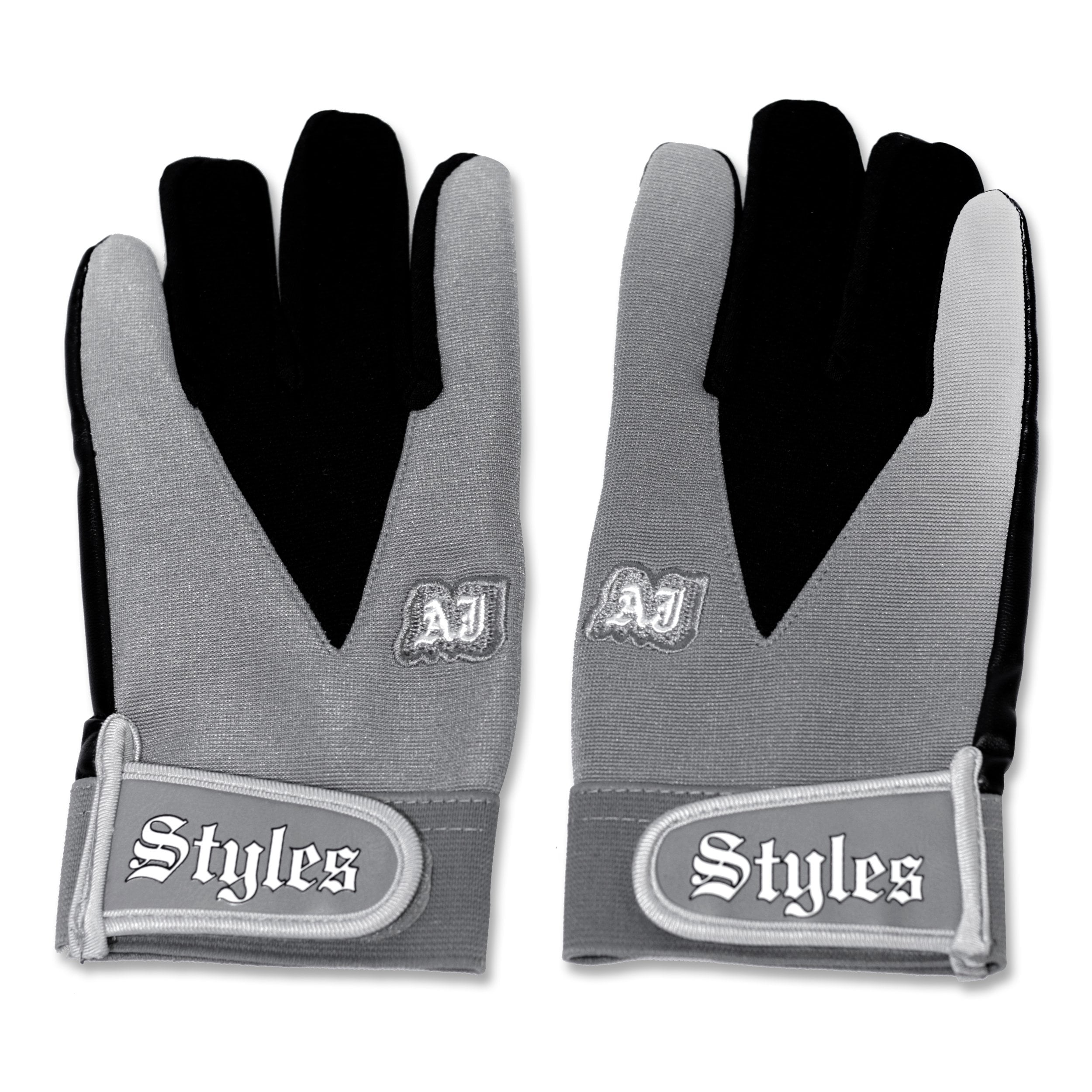 AJ Styles Blue Replica Gloves, WWE Superstar, Wrestling Fighting