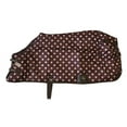 thumbnail image 1 of AJ Tack 420D Stable Blanket - Brown with Pink Dots 78", 1 of 6