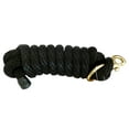 thumbnail image 1 of AJ Tack 8 1/2 Foot Nylon Lead Rope Black, 1 of 5