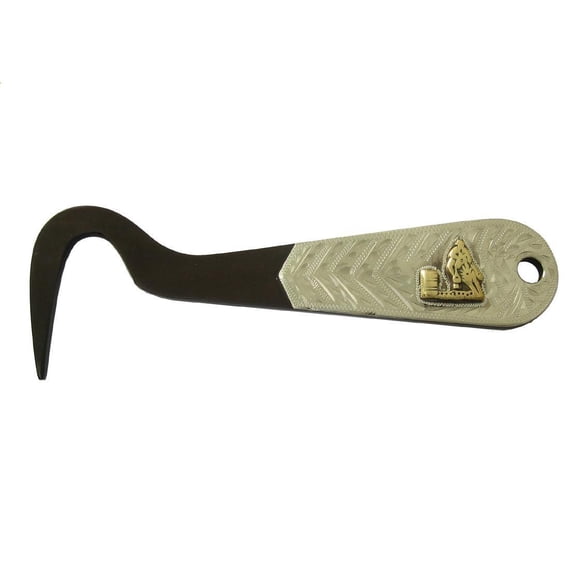 AJ Tack Antique Brown Steel Hoof Pick Barrel Racing