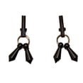 thumbnail image 1 of AJ Tack Black Jingle Bobs, 1 of 1
