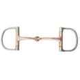thumbnail image 1 of AJ Tack Copper Mouth Dee Ring Bit, 1 of 1