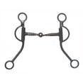 thumbnail image 1 of AJ Tack Double Rein Long Shank Snaffle Bit, 1 of 1