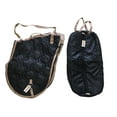 thumbnail image 1 of AJ Tack English Padded Saddle and Bridle Carrier Set Black, 1 of 8