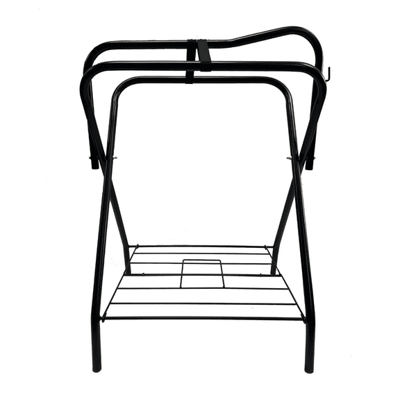 AJ Tack Freestanding Full Size Portable Horse Saddle Rack Single