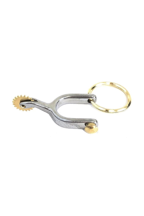 Horse Tack Keychains Polished Spur