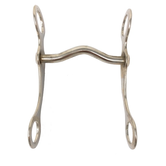 AJ Tack Low Port Grazing Miniature Horse Bit