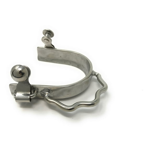 AJ Tack Men's Stainless Steel Bumper Spurs