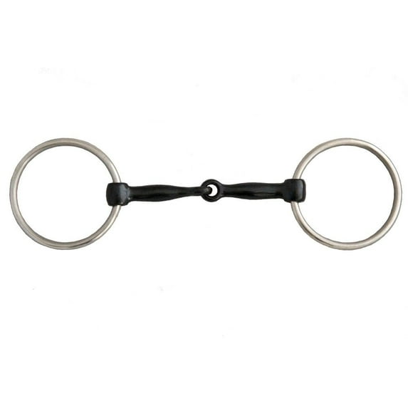 AJ Tack O-Ring Smooth Snaffle Bit