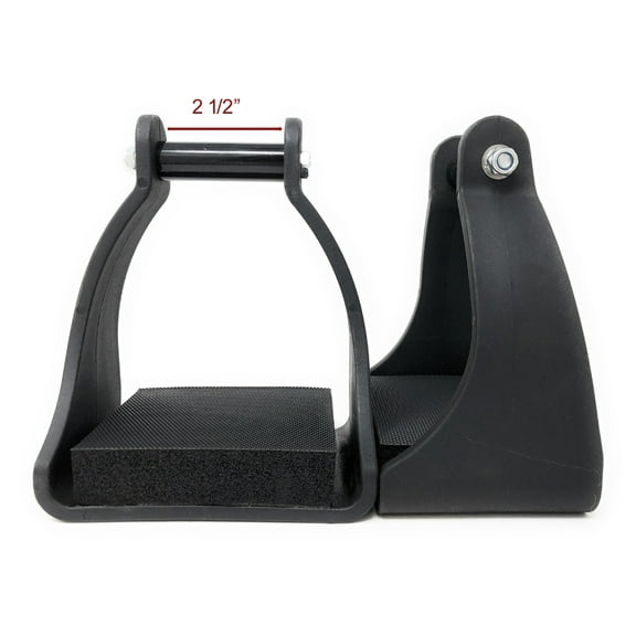 AJ Tack Polymer Trail Stirrups 2.5"