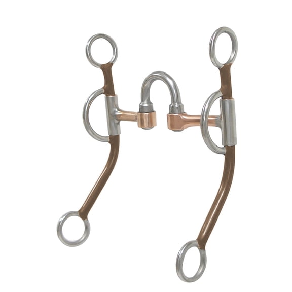 AJ Tack Reiner Correction Bit with Swivel Port & Copper Bars