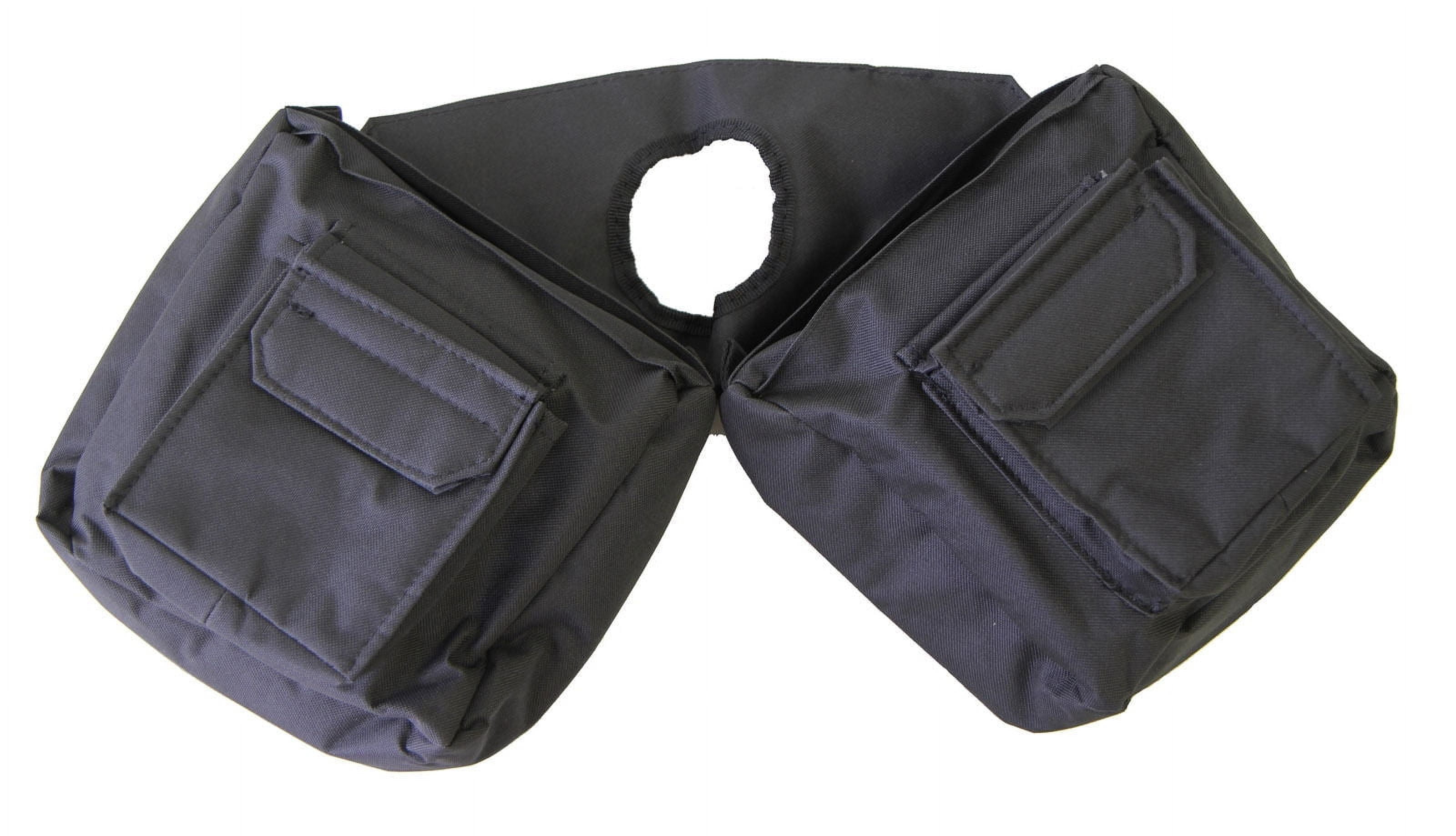 AJ Tack Saddle Horn Bag Black Walmart