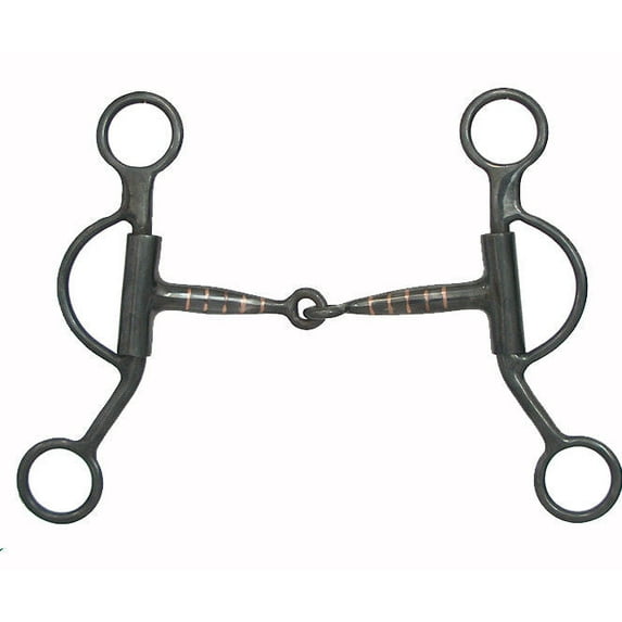 AJ Tack Short Shank Smooth Snaffle Bit