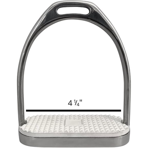 AJ Tack Stainless Steel Fillis Stirrup Irons