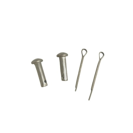 AJ Tack Stainless Steel Spur Rowel Pins and Cotter Pins - 1 Set