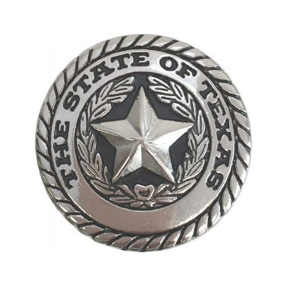 AJ Tack State of Texas Concho Nickel / 1"