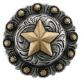 thumbnail image 1 of AJ Tack Texas Star Berry Concho 1 1/2", 1 of 2