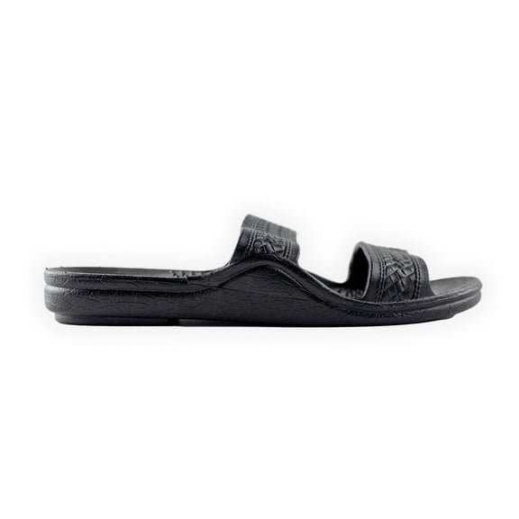 AJ W Comfy PVC Black Sandals