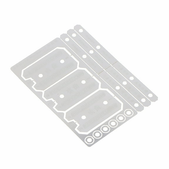 AJ0037 Metal Etching Saw Blade Set Model Plate Cutting Separating Tool for Gundam TAPDRA Spare Part