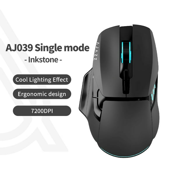 AJ039 Mouse Computer Peripherals Office Games Mouse Gaming Notebook USB Home Black