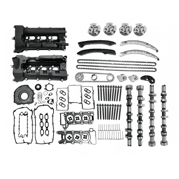 AJ126 306PS 3.0L Engine Rebuild Kit Camshaft Head Gasket Set Timing Chain For 2012-2021 Jaguar Land Rover