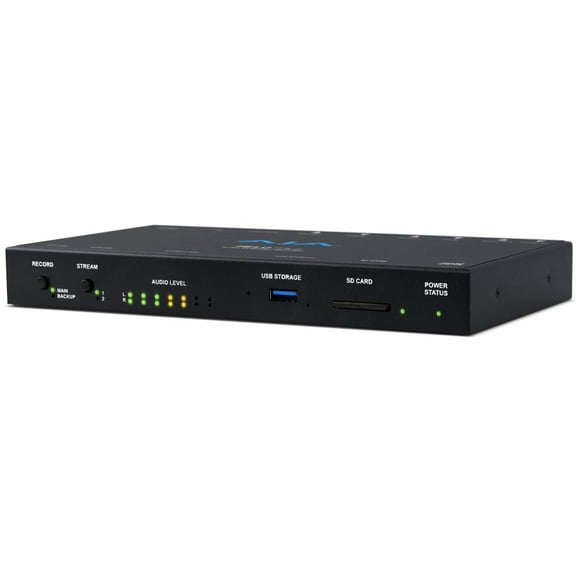 AJA HELO Plus Advanced H.264 Streaming and Recording Device with 3G-SDI and HDMI