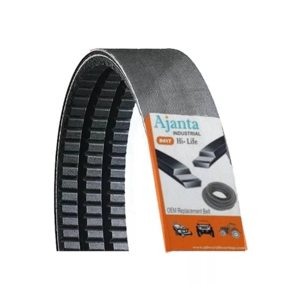 AJANTA INDUSTRIAL 5VX630/03 Cogged Wedge Banded V-Belt (5/8" X 63") 3-Band