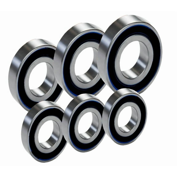 AJANTA INDUSTRIAL 6 Pack Compatible with Ariens Lawn Mower Spindle Bearing 5405200 Bad Boy010-1050-00, Gravely032050, Size Height0.560, ID1, OD2, Fit Gravely2 Wheel Tractor axle on 5000 Series