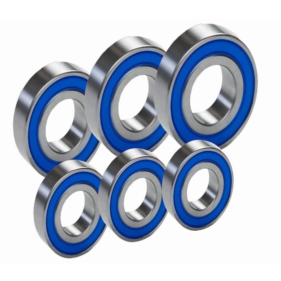 AJANTA INDUSTRIAL 6 Pack Taper Roller Set 532 11 04-85 17mm X 40mm X 12mm Fits with Ariens05418800, 174549, 532110485, Height0.475, ID0.669, OD1.575 Compatible with John Deere LX172, LX173, LX176