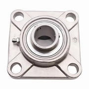 AJANTA INDUSTRIAL SUCSF201-8 Stainless Steel 4 Bolt Flange Bearing 1/2" Bore