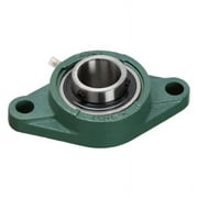AJANTA INDUSTRIAL UCFL205-16 Premium 2 Bolt Flange Bearing 1" Bore
