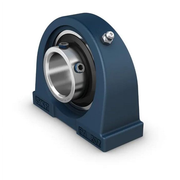 AJANTA INDUSTRIAL UCPA207 Tapped Base Pillow Block Bearing 35 mm Bore